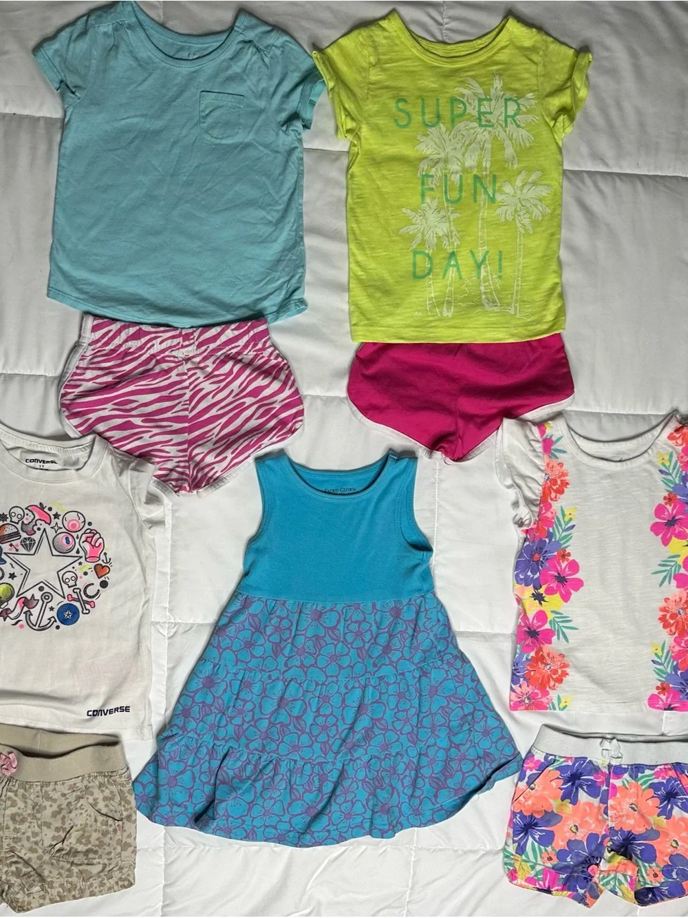 Bundle of 9 3T girls summer wear items